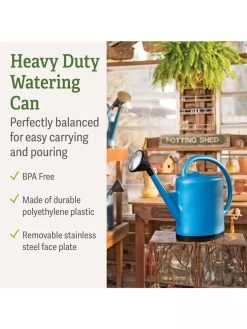 French Blue Watering Can 13 French Blue Watering Can -Garden Sales 06341 7