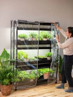 Sunlite 3-Tier Humidity Cover -Garden Sales 3 4 crop 8612939 0221