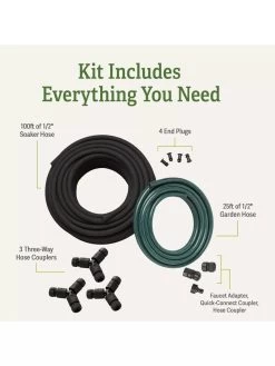 Garden Row Snip-n-Drip Soaker System 9 Garden Row Snip-n-Drip Soaker System -Garden Sales 8587042 inclusion