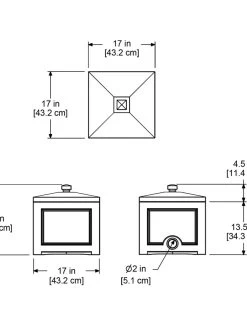 Fairfield Garden Hose Storage Bin -Garden Sales 8587080 03V tif