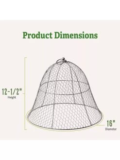 Chicken Wire Cloche 14 Chicken Wire Cloche -Garden Sales 8590210 2