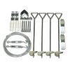 Canopia® By Palram Anchoring Kit For Snap & Grow™ Greenhouse -Garden Sales 8591034 01v anchor kit for palram snap and grow greenhouse