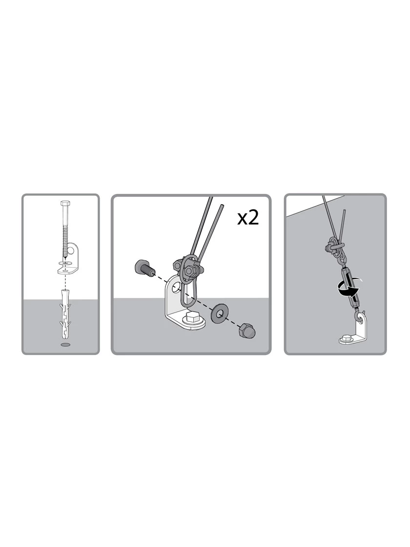 Canopia® By Palram Anchoring Kit For The Palram - Canopia Greenhouses 9 Canopia® By Palram Anchoring Kit For The Palram - Canopia Greenhouses - Image 7
