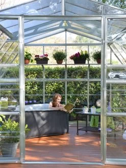 Canopia® By Palram Americana™ Greenhouse, 12' X 12' 23 Canopia® By Palram Americana™ Greenhouse, 12' X 12' -Garden Sales 8595693 02v