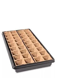 2” Square Biodegradable Pots And Tray Set 7 2” Square Biodegradable Pots And Tray Set -Garden Sales 8595971 9482 tif