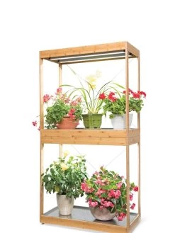 Bamboo Display LED Grow Light Garden -Garden Sales 8598086 4001 tif