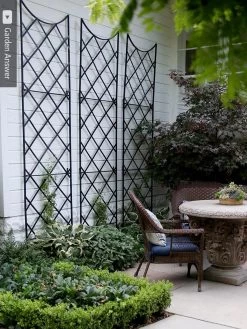 Panacea Giant Garden Trellis, 9' 10 Panacea Giant Garden Trellis, 9' -Garden Sales 8598275 02IN tif