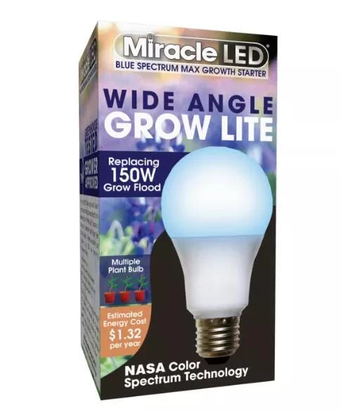 Miracle LED Corded 4-Socket Grow Light Kit With Bulbs, Full Spectrum And Red 4 Miracle LED Corded 4-Socket Grow Light Kit With Bulbs, Full Spectrum And Red - Image 2