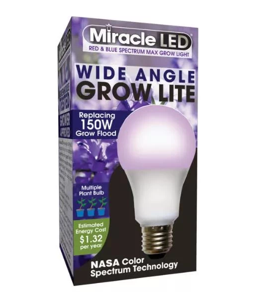 Miracle LED Corded 4-Socket Grow Light Kit With Bulbs, Full Spectrum And Red 6 Miracle LED Corded 4-Socket Grow Light Kit With Bulbs, Full Spectrum And Red - Image 4