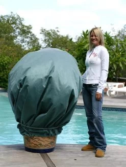 The Planket® Frost Protection Plant Cover, 10' Round -Garden Sales 8599102 01V tif