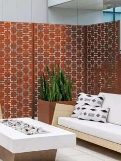 Veradek 3-Panel Privacy Screen Set, Quadra -Garden Sales 8599204 06V tif