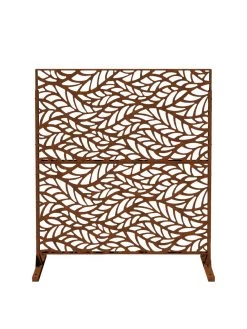 Veradek 2-Panel Privacy Screen Set, Flowleaf -Garden Sales 8599212 13V tif