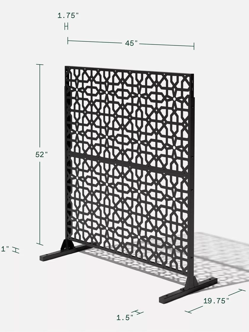 Veradek 2-Panel Privacy Screen Set, Parilla 8 Veradek 2-Panel Privacy Screen Set, Parilla - Image 6