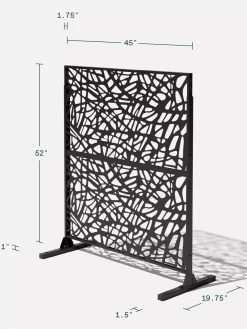 Veradek 2-Panel Privacy Screen Set, Web -Garden Sales 8599215 10V tif