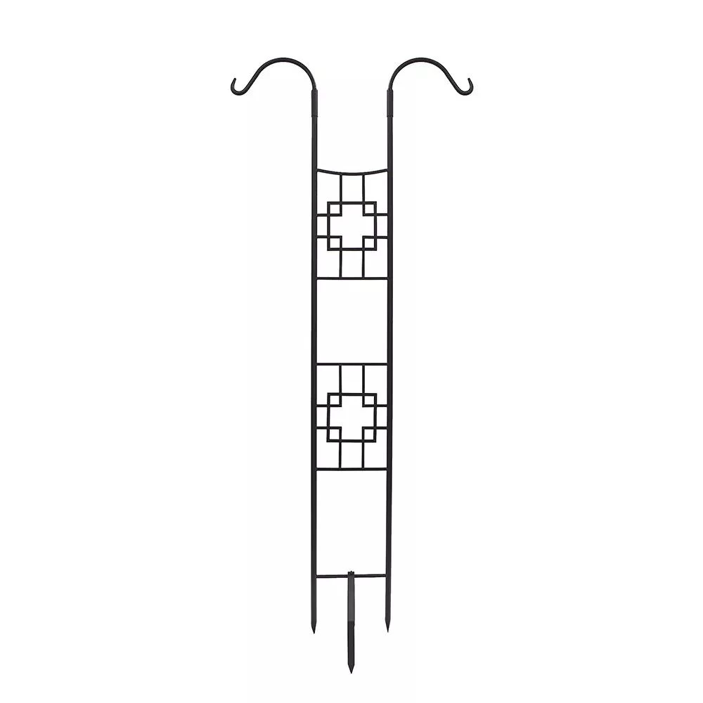 Achla Designs Square-on-Squares Double Pole Trellis 4 Achla Designs Square-on-Squares Double Pole Trellis - Image 2