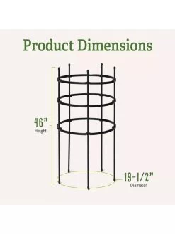 Titan Tomato Cages, Set Of 3 12 Titan Tomato Cages, Set Of 3 -Garden Sales 8599861 1