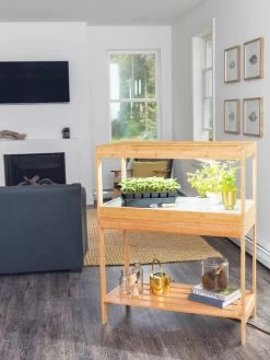 Stand For Low Bamboo Grow Light -Garden Sales 8599950 18175 tif