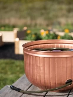 Classic Copper Hose Pot -Garden Sales 8600238 0630 tif
