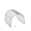 Chicken Wire Row Cloche Mid-Section, Extra Large 1 Chicken Wire Row Cloche Mid-Section, Extra Large -Garden Sales 8609413 5044 tif
