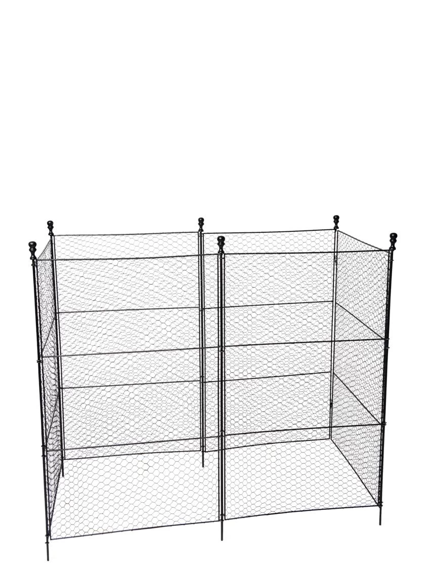 Tall Chicken Wire Critter Fence With Gate 12 Tall Chicken Wire Critter Fence With Gate - Image 10