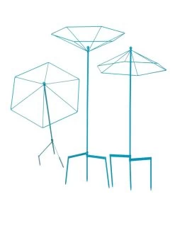 Parasol Plant Supports, Set Of 3 17 Parasol Plant Supports, Set Of 3 -Garden Sales 8611129 3850 tif