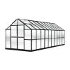 MONT Growers Edition Greenhouse, 8' X 20' -Garden Sales 8611197 mont 20 grower black