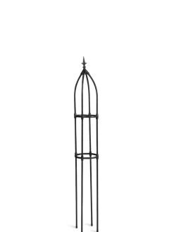 Fleur De Lis Obelisk, 67" 11 Fleur De Lis Obelisk, 67" -Garden Sales 8611663 03761 tif