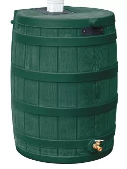 Rain Wizard 40 Gallon Rain Barrel 7 Rain Wizard 40 Gallon Rain Barrel -Garden Sales 8612308 02V jpg