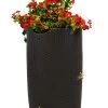 Impressions Bali 50 Gallon Rain Saver - Planter Top 2 Impressions Bali 50 Gallon Rain Saver - Planter Top -Garden Sales 8612316 01v impressions bali 50 gallon rain saver barrel with planter top