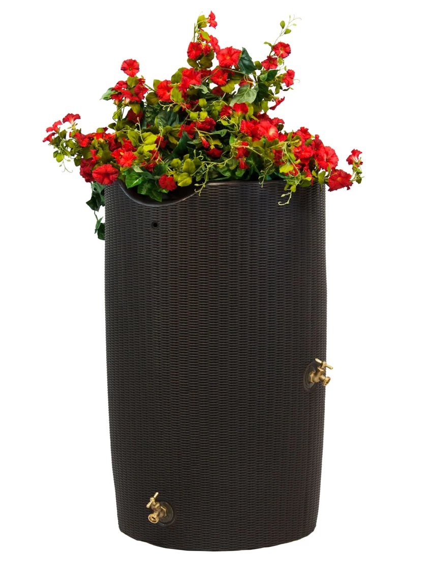 Impressions Bali 50 Gallon Rain Saver - Planter Top 3 Impressions Bali 50 Gallon Rain Saver - Planter Top