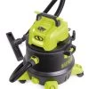 Sun Joe® 8-Gal 1200W 6.5 Pk HP Wet/Dry Shop Vac, HEPA,w/Cleaning Attachments -Garden Sales 8612522 02v sun joe 8 gal 1200w hp wet dry shop hepa vac swd8000