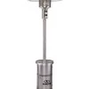 Sun Joe® 48000-BTU Max Stainless Propane OD Patio Heater W/Wheels And Built In Bar Table -Garden Sales 8612535 01v sun joe 48000 btu stainless propane patio heater sjpph48 ss