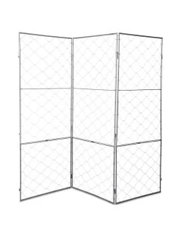 Chicken Wire Pea Trellis 22 Chicken Wire Pea Trellis -Garden Sales 8612718 0049