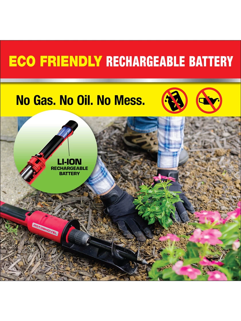 Rotoshovel Battery-Operated Garden Auger 8 Rotoshovel Battery-Operated Garden Auger - Image 6