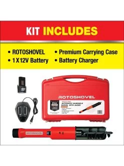 Rotoshovel Battery-Operated Garden Auger 18 Rotoshovel Battery-Operated Garden Auger -Garden Sales 8612719 07v