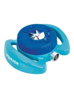 Aqua Joe® AJ-TSSBM Indestructible 9-Pattern Metal Turret Sprinkler 11 Aqua Joe® AJ-TSSBM Indestructible 9-Pattern Metal Turret Sprinkler -Garden Sales 8612869 02v