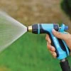 Aqua Joe® AJHN105 Hose Nozzle With Trigger Flow Control -Garden Sales 8612870 03v aqua joe hose nozzle with trigger flow control