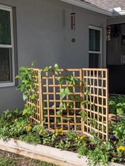 Garden Sales -Garden Sales 8613151 6434 bamboo zigzag vegetable trellis