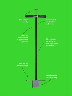 Yard Butler® Sod Plugger -Garden Sales 8613169 02v