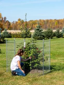 Tall Chicken Wire Critter Fence Extension Panel, Set Of 2 -Garden Sales 8613260 0044 1