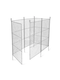 Tall Chicken Wire Critter Fence With Gate 24 Tall Chicken Wire Critter Fence With Gate -Garden Sales 8613260 6051