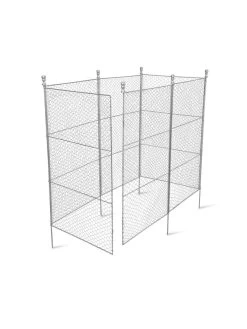Tall Chicken Wire Critter Fence With Gate 23 Tall Chicken Wire Critter Fence With Gate -Garden Sales 8613260 6052
