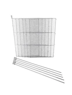 Tall Chicken Wire Critter Fence With Gate 28 Tall Chicken Wire Critter Fence With Gate -Garden Sales 8613260 6107