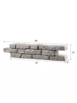 Rock Lock Interlocking Garden System, Straight Sets -Garden Sales ParcelWirx Drop Box with Chute Measurements